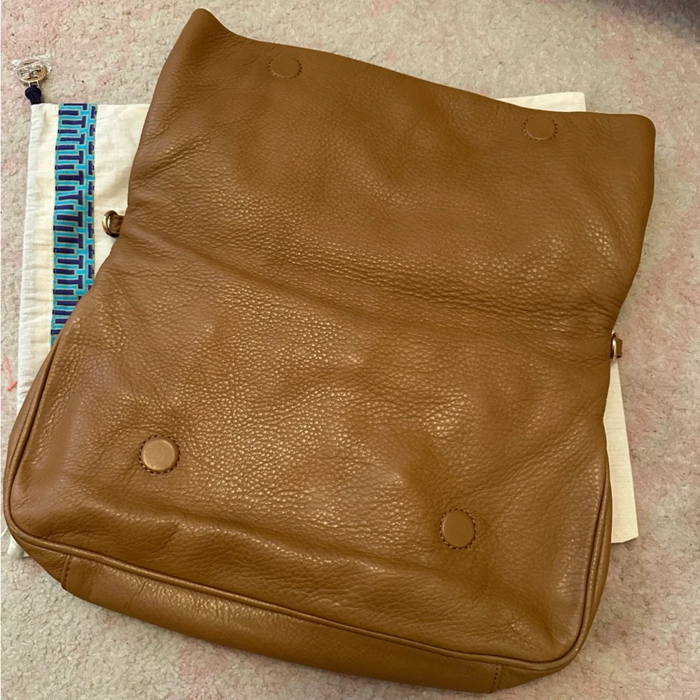 Tory Burch Brown Leather Crossbody Bag - Picture 3 of 4